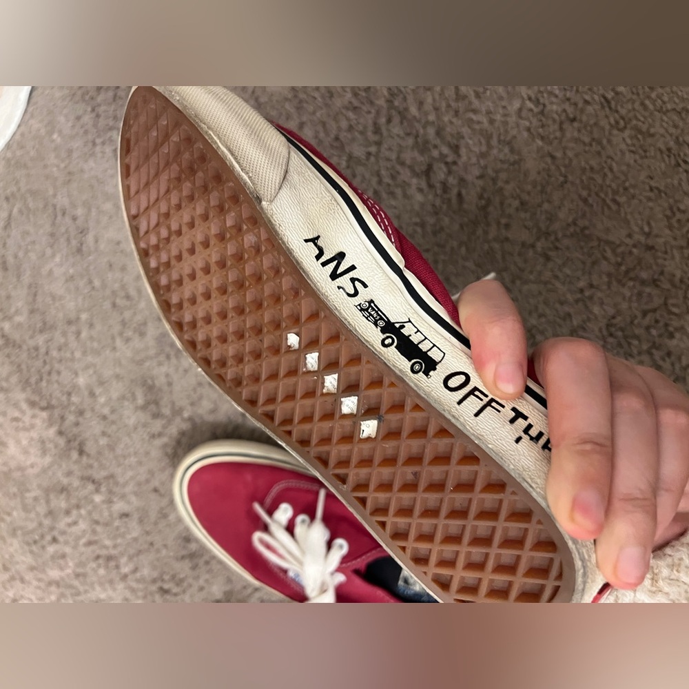 VANS Yusuke Hanai x SF Rumba Red - Tapes Partial Missing Size 8 - Picture 2 of 10